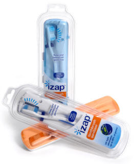 VioLight iZap Travel Toothbrush Sanitizer